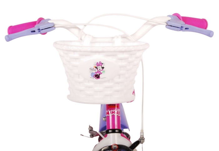 Disney Minnie Cutest Ever! Kinderfiets - Meisjes - 12 inch - Roze - Twee handremmen - Afbeelding 12