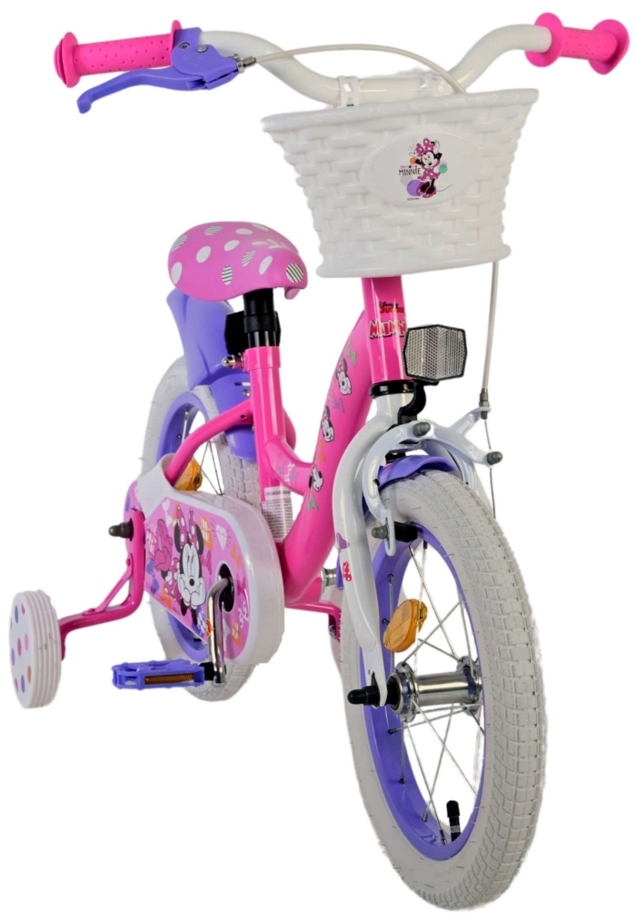 Disney Minnie Cutest Ever! Kinderfiets - Meisjes - 14 inch - Roze - Afbeelding 6