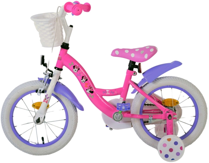 Disney Minnie Cutest Ever! Kinderfiets - Meisjes - 14 inch - Roze - Afbeelding 8