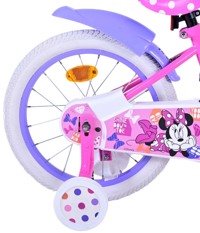 Disney Minnie Cutest Ever! Kinderfiets - Meisjes - 16 inch - Roze - Afbeelding 4