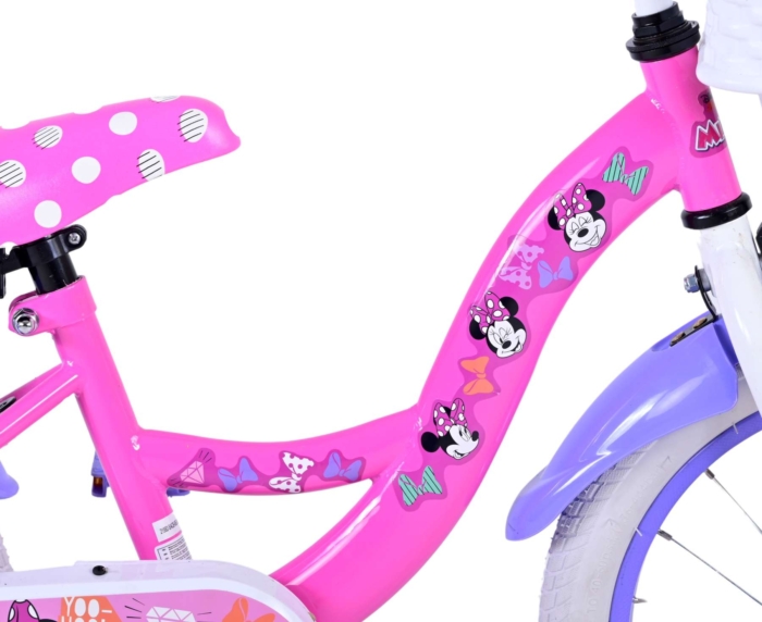 Disney Minnie Cutest Ever! Kinderfiets - Meisjes - 16 inch - Roze - Afbeelding 7