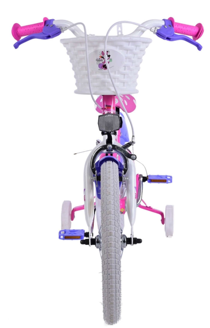 Disney Minnie Kinderfiets - Meisjes - 16 inch - Roze - Twee handremmen - Afbeelding 7