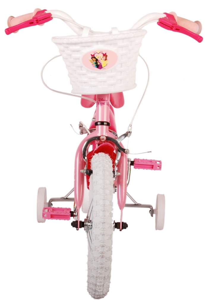 Disney Princess Kinderfiets - Meisjes - 14 inch - Roze - Twee handremmen - Afbeelding 11