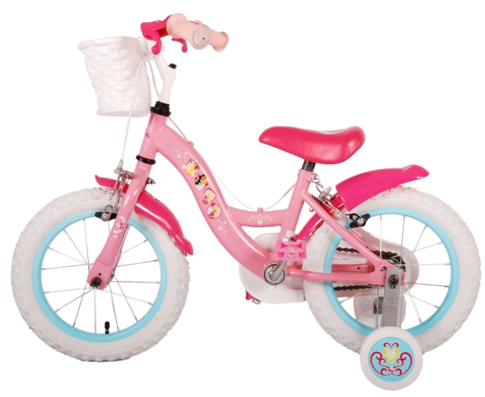 Disney Princess Kinderfiets - Meisjes - 14 inch - Roze - Twee handremmen - Afbeelding 13