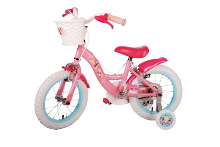 Disney Princess Kinderfiets - Meisjes - 14 inch - Roze - Twee handremmen - Afbeelding 14