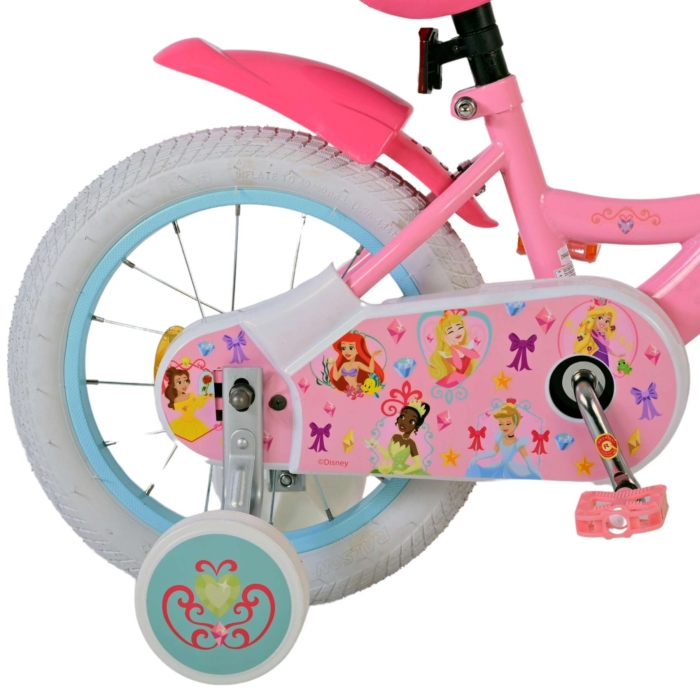 Disney Princess Kinderfiets - Meisjes - 14 inch - Roze - Afbeelding 3