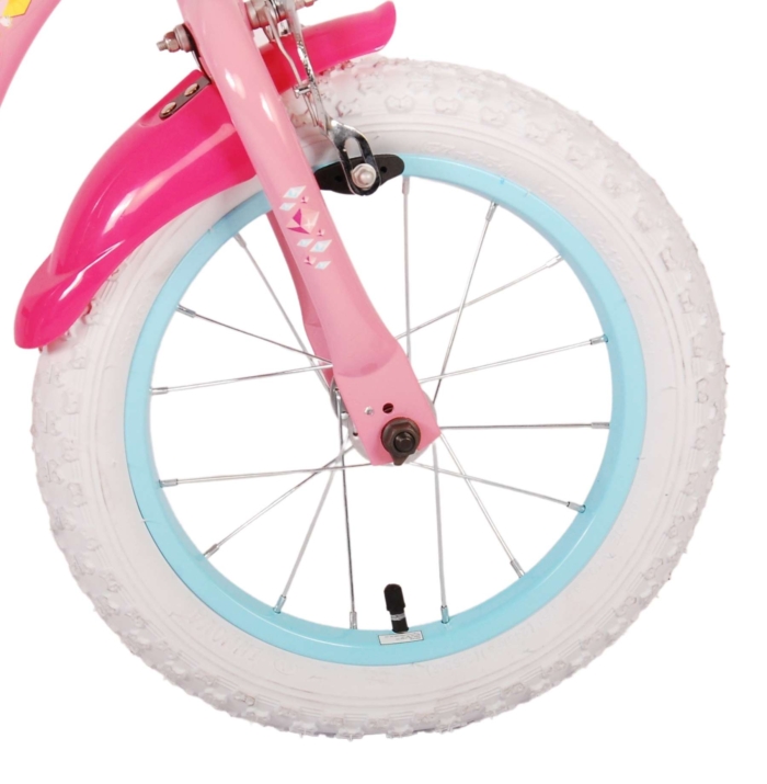 Disney Princess Kinderfiets - Meisjes - 14 inch - Roze - Twee handremmen - Afbeelding 5