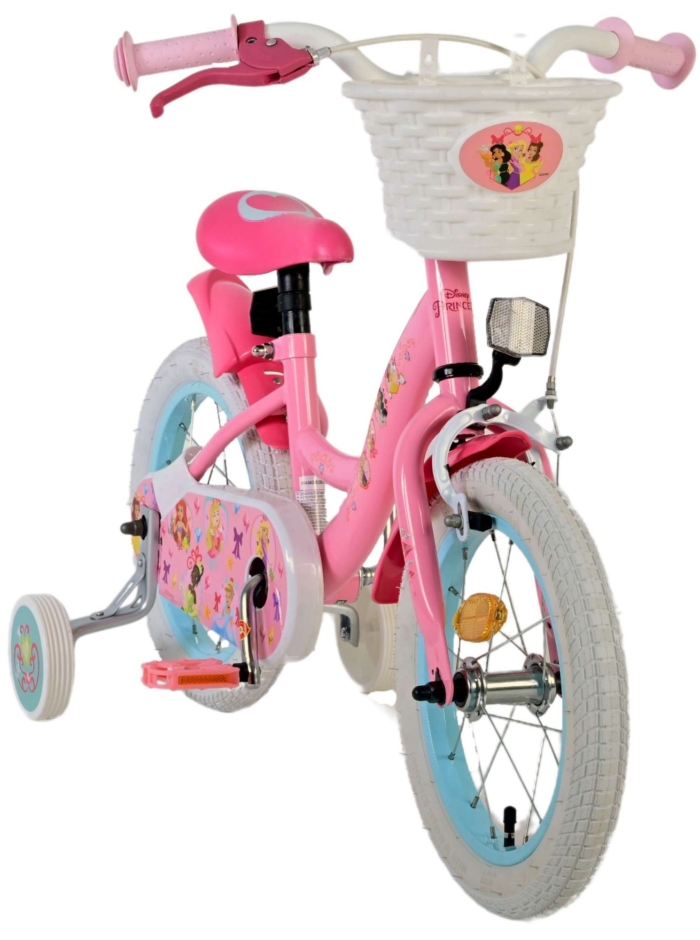 Disney Princess Kinderfiets - Meisjes - 14 inch - Roze - Afbeelding 6