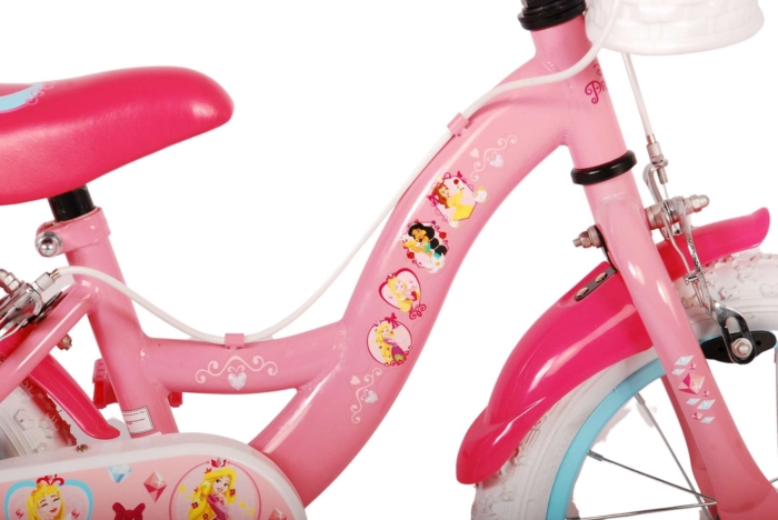 Disney Princess Kinderfiets - Meisjes - 14 inch - Roze - Twee handremmen - Afbeelding 7