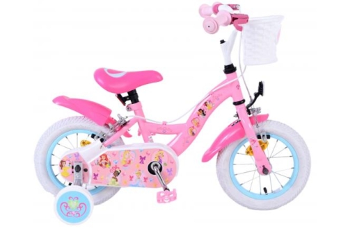 Disney Princess Kinderfiets - Meisjes - 12 inch - Roze - Twee Handremmen