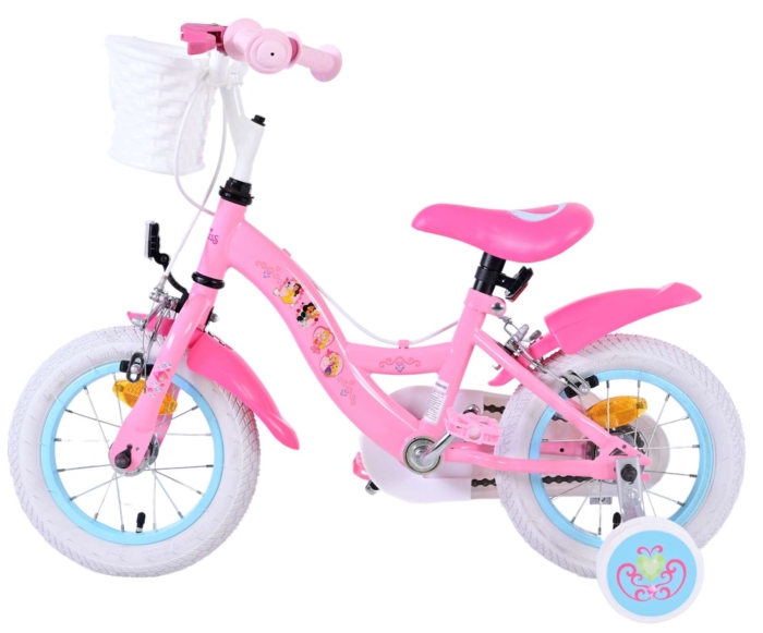 Disney Princess Kinderfiets - Meisjes - 12 inch - Roze - Twee Handremmen - Afbeelding 8