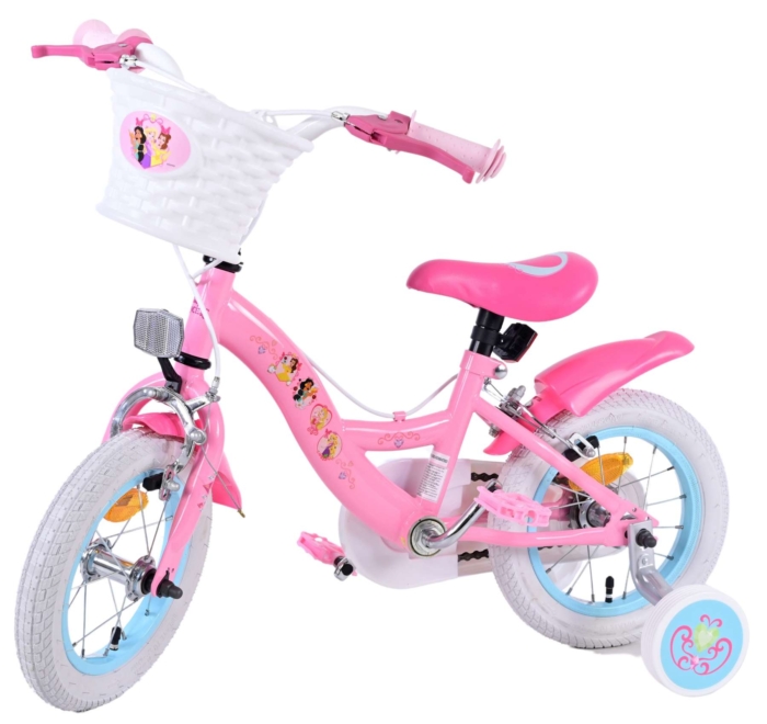 Disney Princess Kinderfiets - Meisjes - 12 inch - Roze - Twee Handremmen - Afbeelding 9