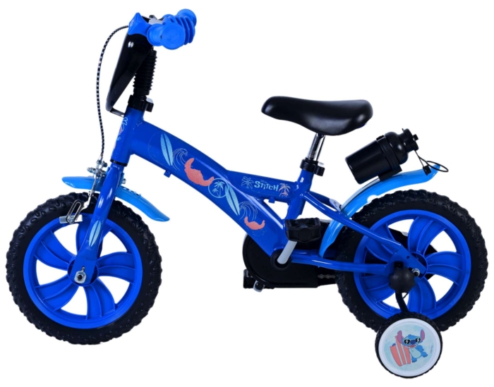 Disney Stitch Kinderfiets - Jongens - 12 inch - Blauw - Afbeelding 8