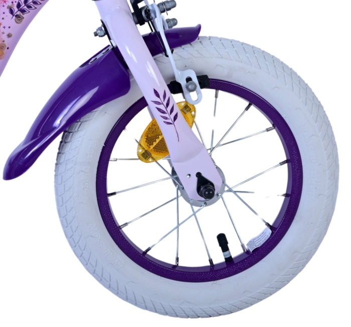 Disney Wish Kinderfiets - Meisjes - 12 inch - Paars - Afbeelding 3