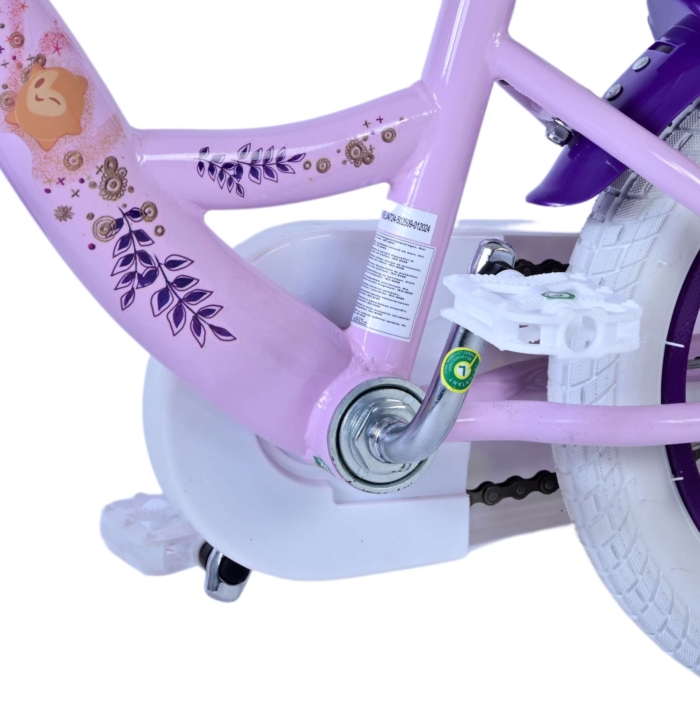 Disney Wish Kinderfiets - Meisjes - 12 inch - Paars - Afbeelding 9