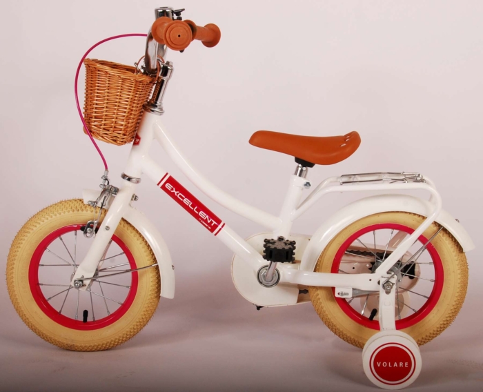 Volare Excellent Kinderfiets - Meisjes - 12 inch - Wit - Afbeelding 13