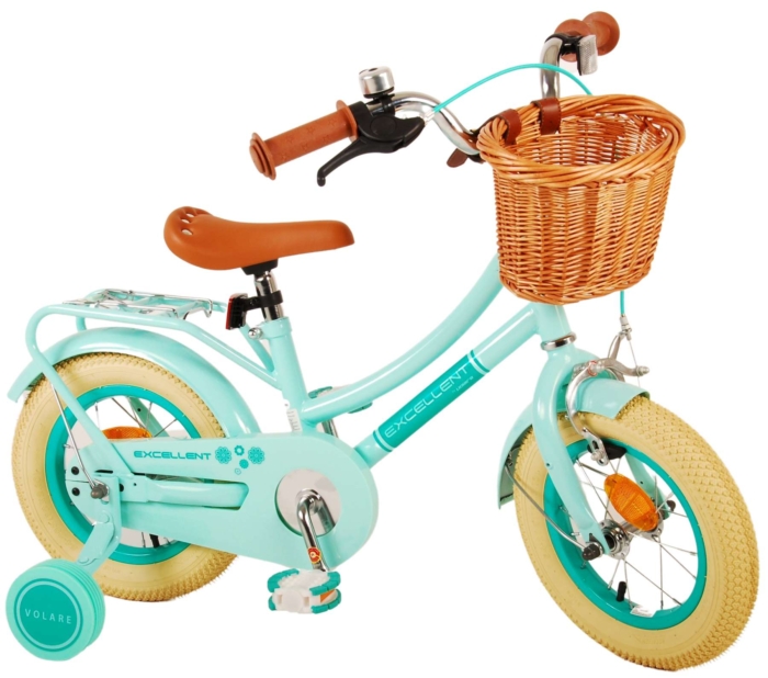 Volare Excellent Kinderfiets - Meisjes - 12 inch - Groen - Afbeelding 3