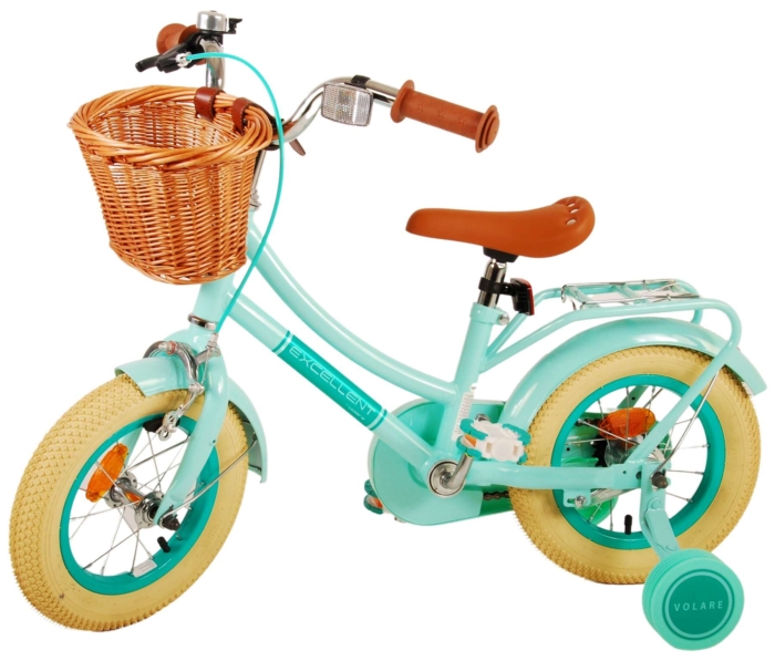 Volare Excellent Kinderfiets - Meisjes - 12 inch - Groen - Afbeelding 14