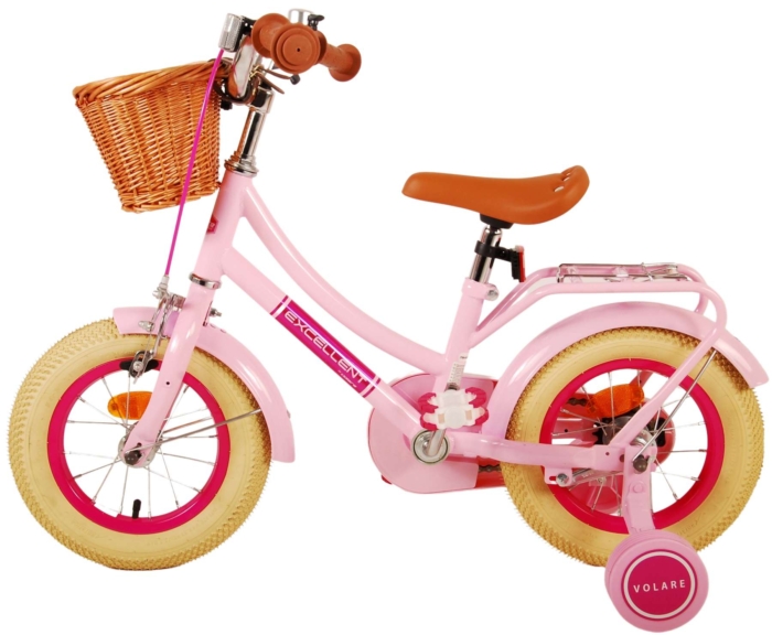 Volare Excellent Kinderfiets - Meisjes - 12 inch - Roze - Afbeelding 13