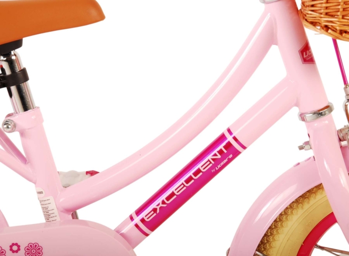 Volare Excellent Kinderfiets - Meisjes - 12 inch - Roze - Afbeelding 7