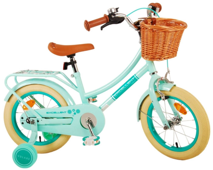 Volare Excellent Kinderfiets - Meisjes - 14 inch - Groen - Afbeelding 3