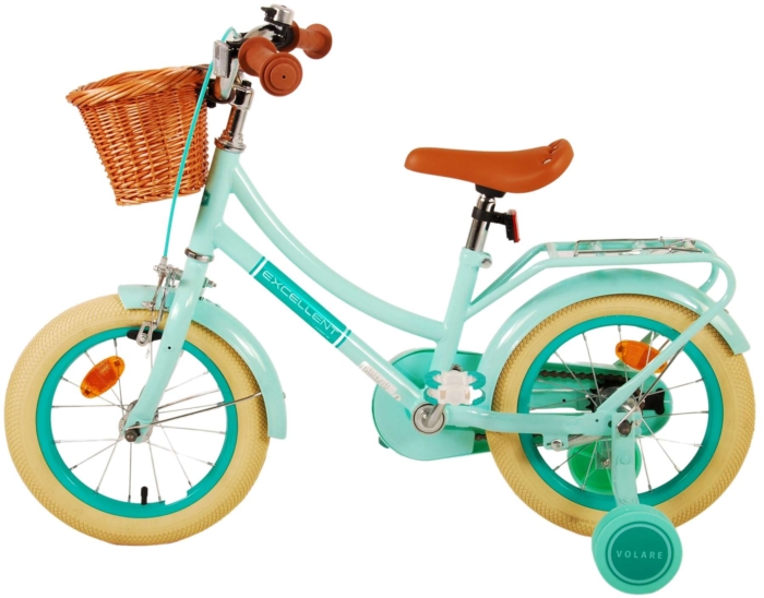 Volare Excellent Kinderfiets - Meisjes - 14 inch - Groen - Afbeelding 13