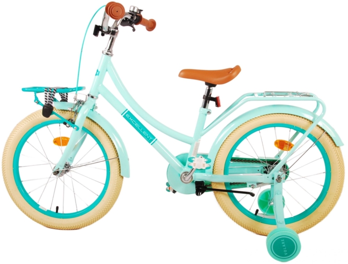 Volare Excellent Kinderfiets - Meisjes - 18 inch - Groen - 95% afgemonteerd - Afbeelding 11