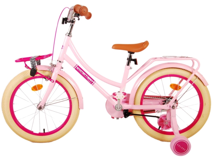 Volare Excellent Kinderfiets - Meisjes -18 inch - Roze - 95% afgemonteerd - Afbeelding 13