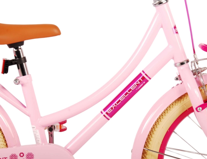 Volare Excellent Kinderfiets - Meisjes -18 inch - Roze - 95% afgemonteerd - Afbeelding 7