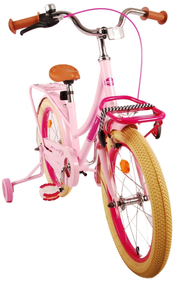 Volare Excellent Kinderfiets - Meisjes -18 inch - Roze - 95% afgemonteerd - Afbeelding 10