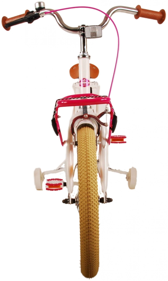 Volare Excellent Kinderfiets - Meisjes - 18 inch - Wit - 95% afgemonteerd - Afbeelding 11