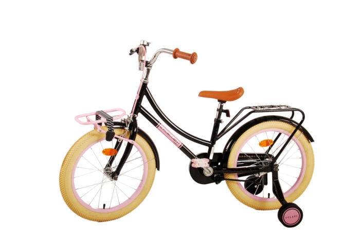 Volare Excellent Kinderfiets - Meisjes - 18 inch - Zwart - 95% afgemonteerd - Afbeelding 14