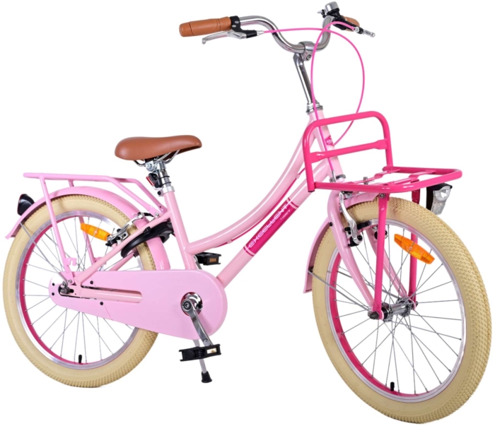 Volare Excellent Kinderfiets - Meisjes - 20 inch - Roze - Twee handremmen - Afbeelding 2