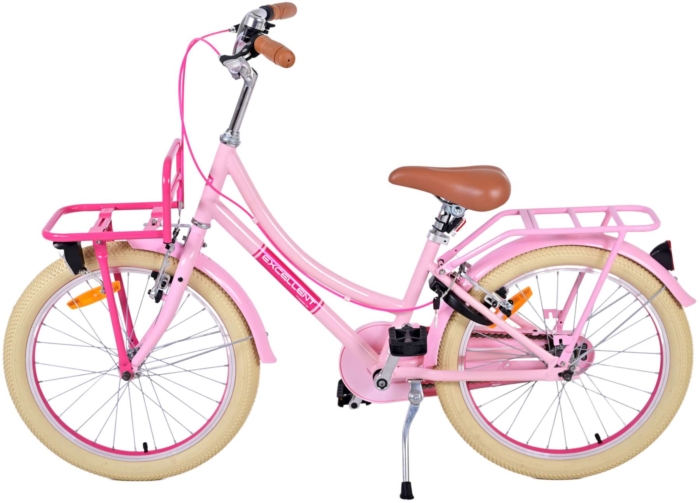 Volare Excellent Kinderfiets - Meisjes - 20 inch - Roze - Twee handremmen - Afbeelding 8