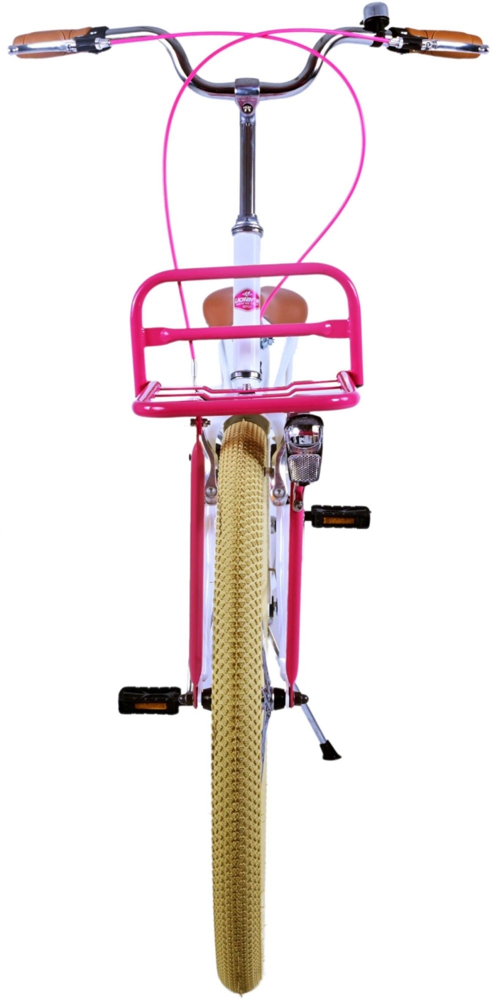 Volare Excellent Kinderfiets - Meisjes - 26 inch - Wit - Twee handremmen - Afbeelding 11