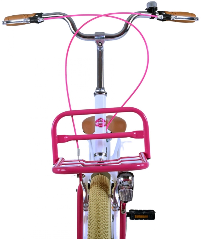 Volare Excellent Kinderfiets - Meisjes - 26 inch - Wit - Twee handremmen - Afbeelding 12