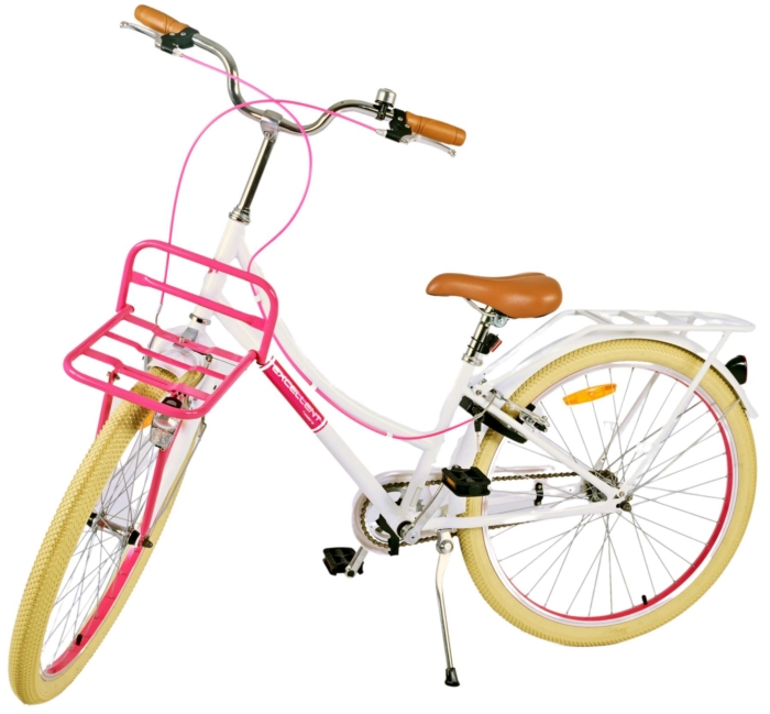 Volare Excellent Kinderfiets - Meisjes - 26 inch - Wit - Twee handremmen - Afbeelding 14