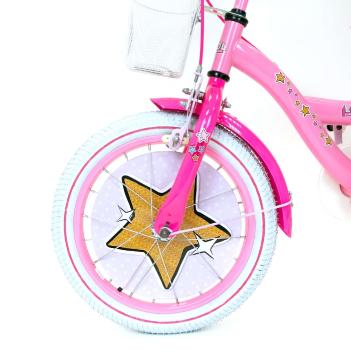 LOL Surprise Kinderfiets - Meisjes - 16 inch - Roze - Twee Handremmen - Afbeelding 4