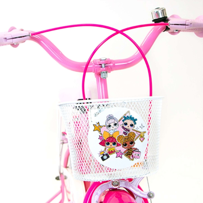 LOL Surprise Kinderfiets - Meisjes - 16 inch - Roze - Twee Handremmen - Afbeelding 5