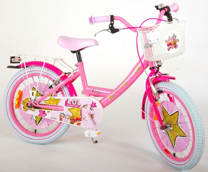 LOL Surprise Kinderfiets - Meisjes - 18 inch - Roze - twee handremmen - Afbeelding 3