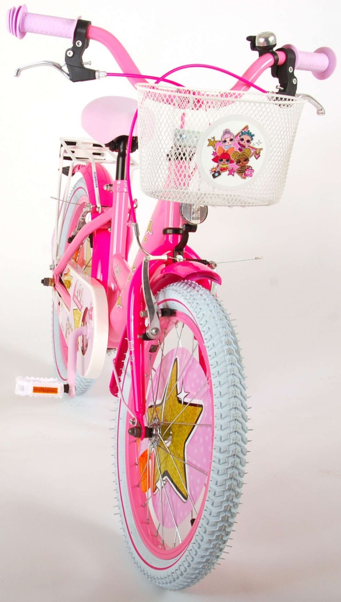 LOL Surprise Kinderfiets - Meisjes - 18 inch - Roze - twee handremmen - Afbeelding 10