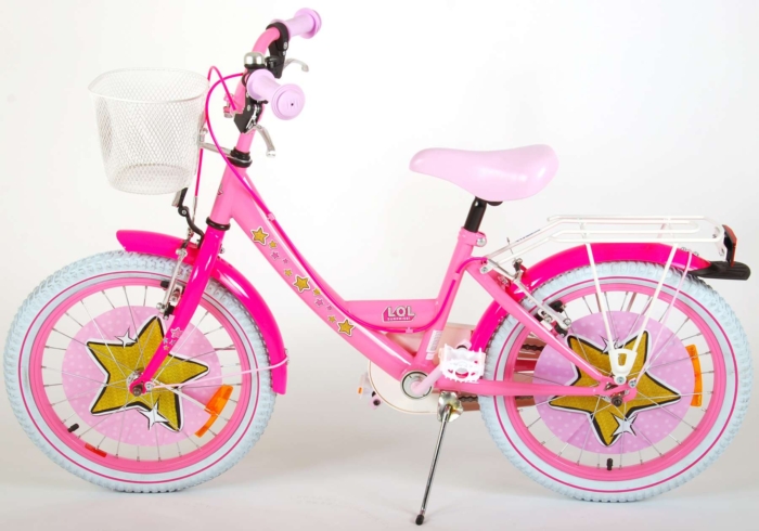 LOL Surprise Kinderfiets - Meisjes - 18 inch - Roze - twee handremmen - Afbeelding 13