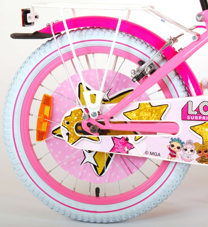 LOL Surprise Kinderfiets - Meisjes - 18 inch - Roze - twee handremmen - Afbeelding 5