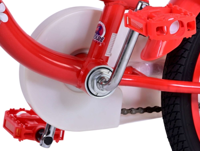 Volare Lovely Kinderfiets - Meisjes - 16 inch - Rood Wit - Afbeelding 10