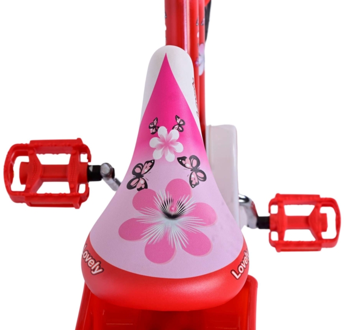 Volare Lovely Kinderfiets - Meisjes - 16 inch - Rood Wit - Afbeelding 5