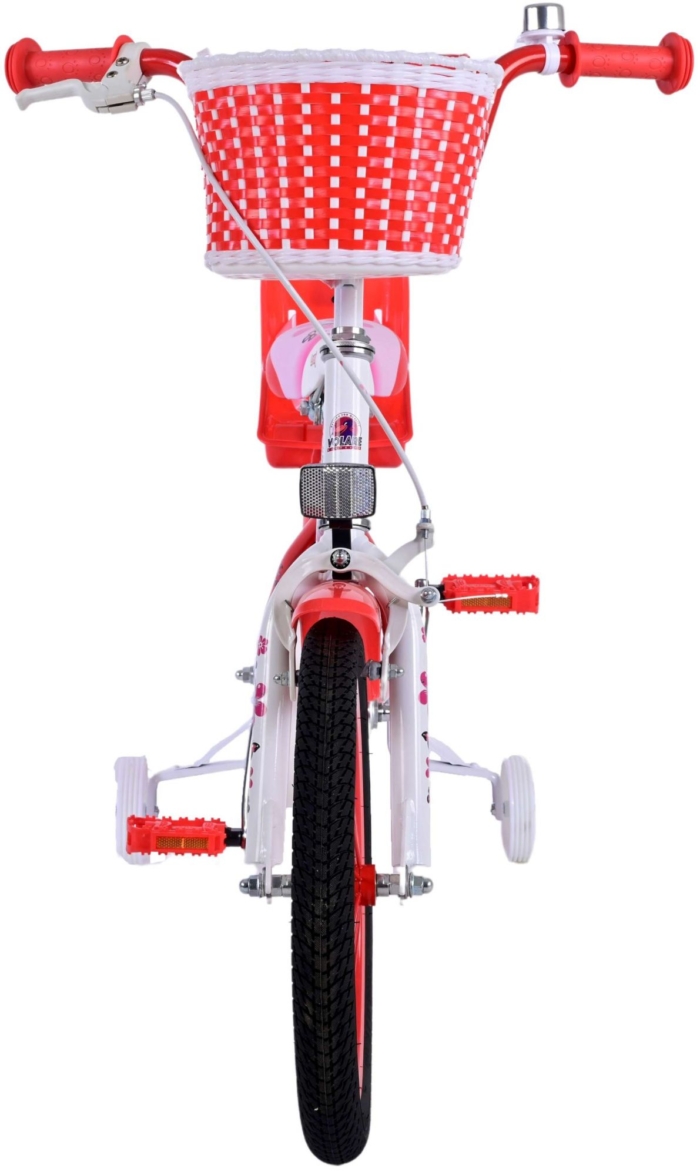 Volare Lovely Kinderfiets - Meisjes - 16 inch - Rood Wit - Afbeelding 7