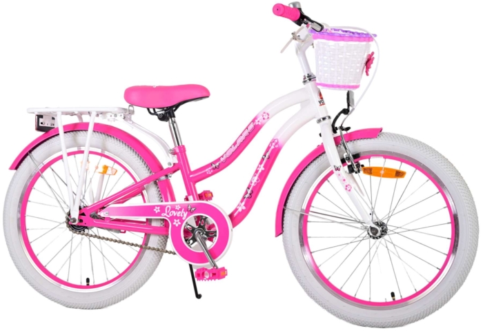 Volare Lovely Kinderfiets - Meisjes - 20 inch - Roze - Afbeelding 2