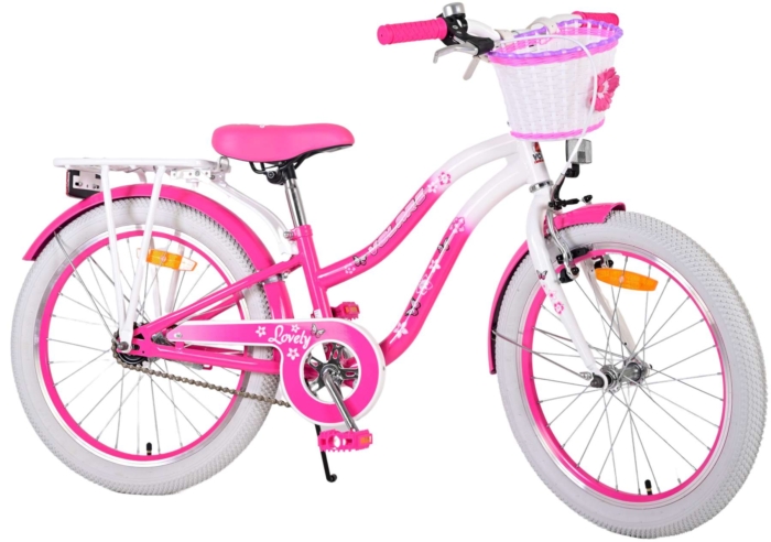 Volare Lovely Kinderfiets - Meisjes - 20 inch - Roze - Afbeelding 3