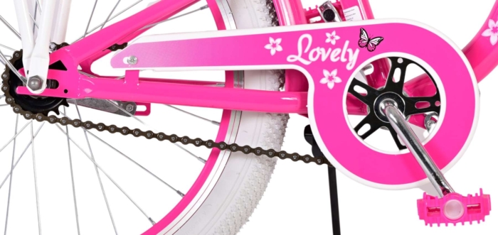 Volare Lovely Kinderfiets - Meisjes - 20 inch - Roze - Afbeelding 6