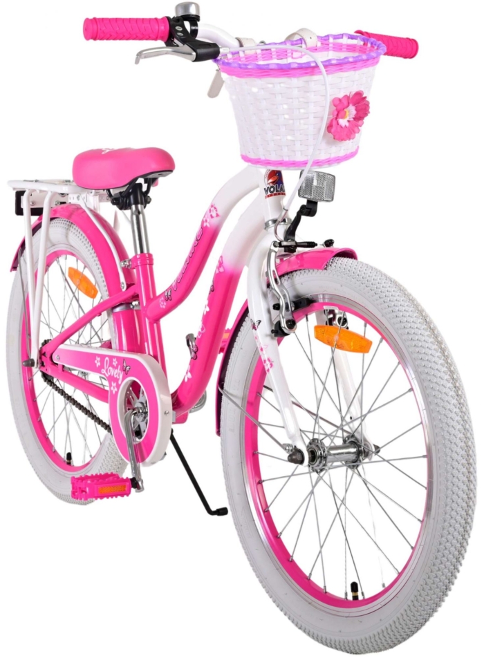 Volare Lovely Kinderfiets - Meisjes - 20 inch - Roze - Afbeelding 10